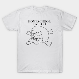 HomeSchoolTattoo Skull T-Shirt